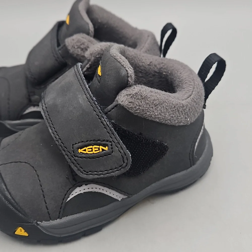 Keen Little Kids' Kootenay III Waterproof Leather Boot Baby Shoes